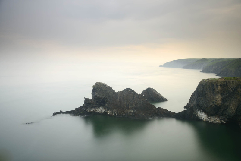 Ceibwr Bay Calm Pembrokeshire - West Wales