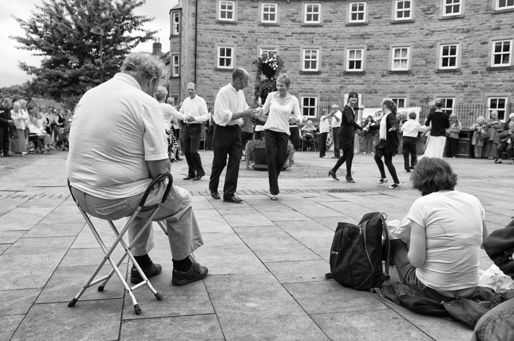 Asleep, Bakewell - Street Photography