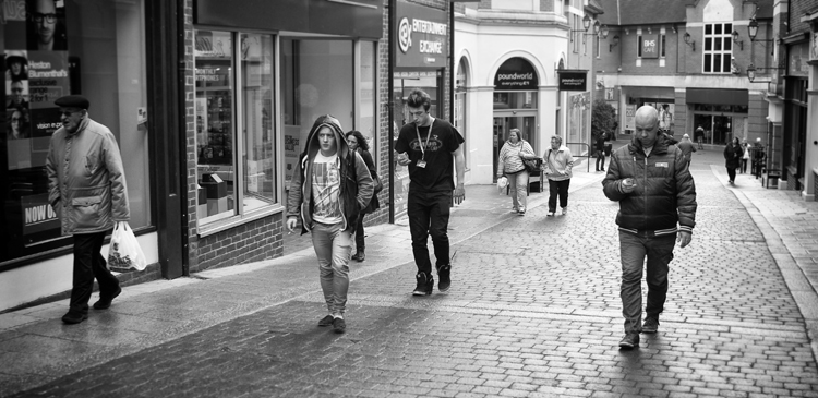 Walk this way!! - Street Photography