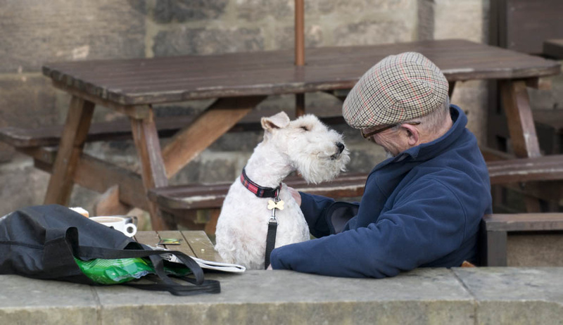 One man and his dog! - Street Photography
