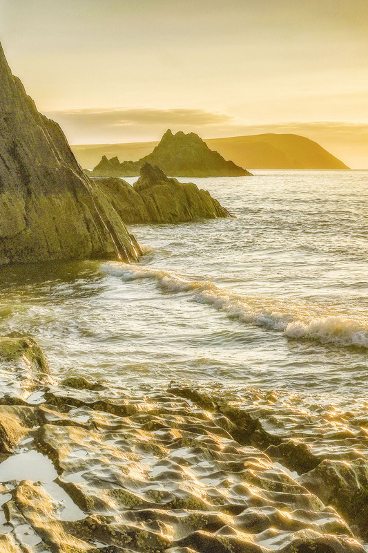 Cat Rock Sunset - West Wales