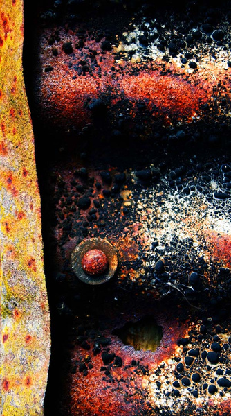 Tin shed abstract - Abstract landscapes
