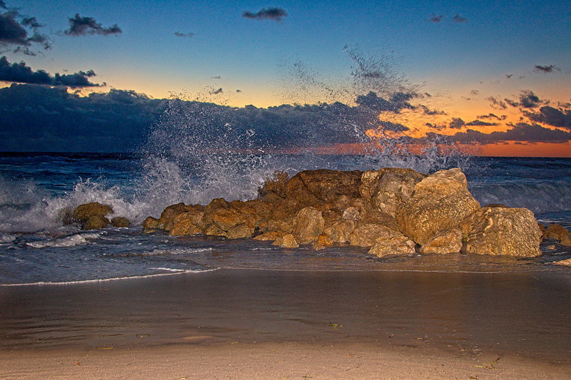 Deerfield Beach wind out of the east - Sunrises