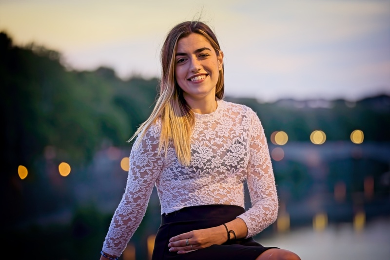 Girl on the Tiber - Italy 2024