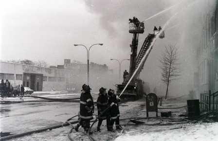 Winter Fire - FDNY in action