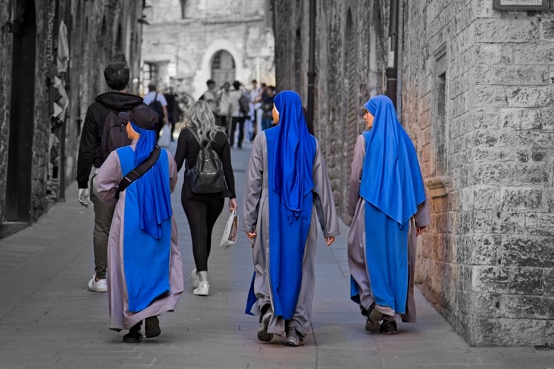 Nuns in Assisi - Italy 2024