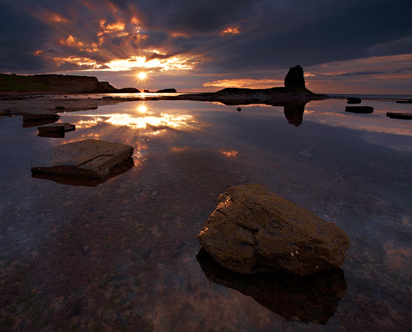 Saltwick Sunset - Yorkshire Coast