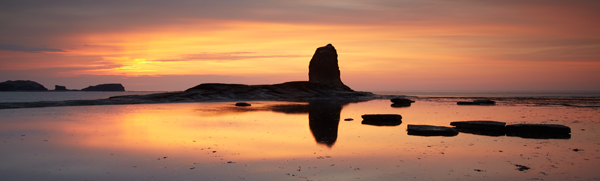 Solstice Sunset - Yorkshire Coast