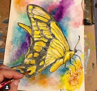  - 20 Paintings Series  ~ Butterflies