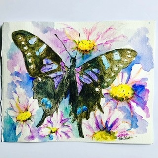  - 20 Paintings Series  ~ Butterflies