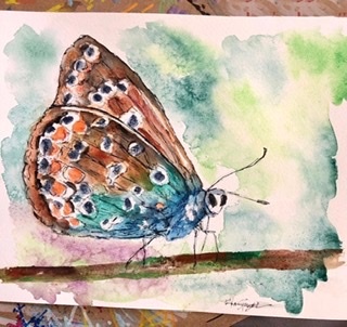  - 20 Paintings Series  ~ Butterflies