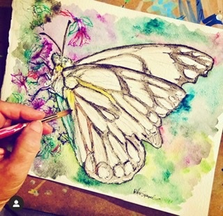  - 20 Paintings Series  ~ Butterflies