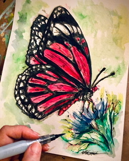  - 20 Paintings Series  ~ Butterflies