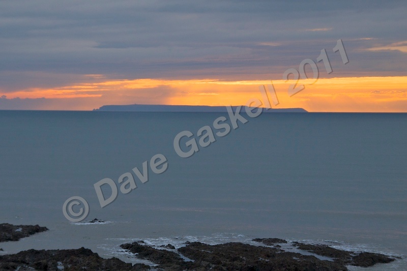 Lundy Sunset  Rocks DSC_5692 - Devon inc. Lundy Island
