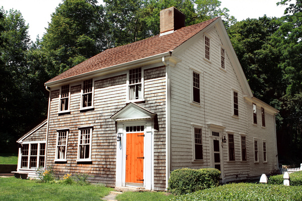 cape house with orange door - ELEMENTAL [Color]