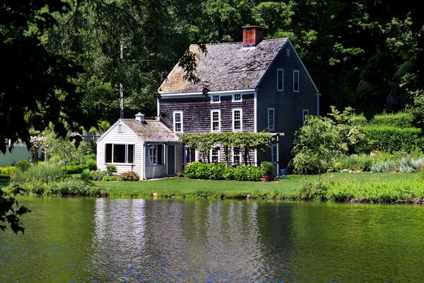 house on shawme pond - ELEMENTAL [Color]