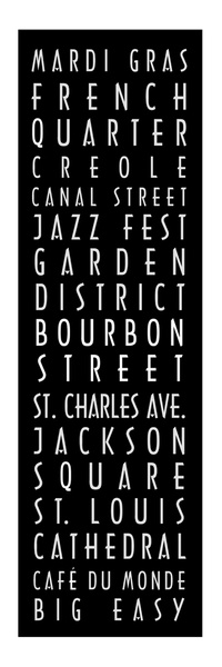 new orleans metro sign - METRO SIGNS