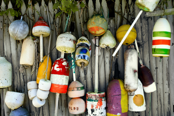 colorful buoys [color] - COASTAL [Color]