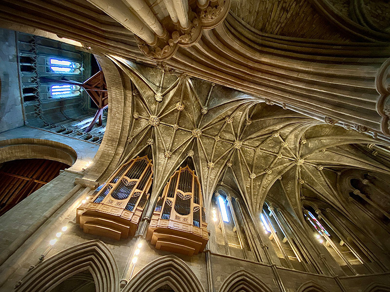 Pershore Abbey Organ - Whilst Out and About ...