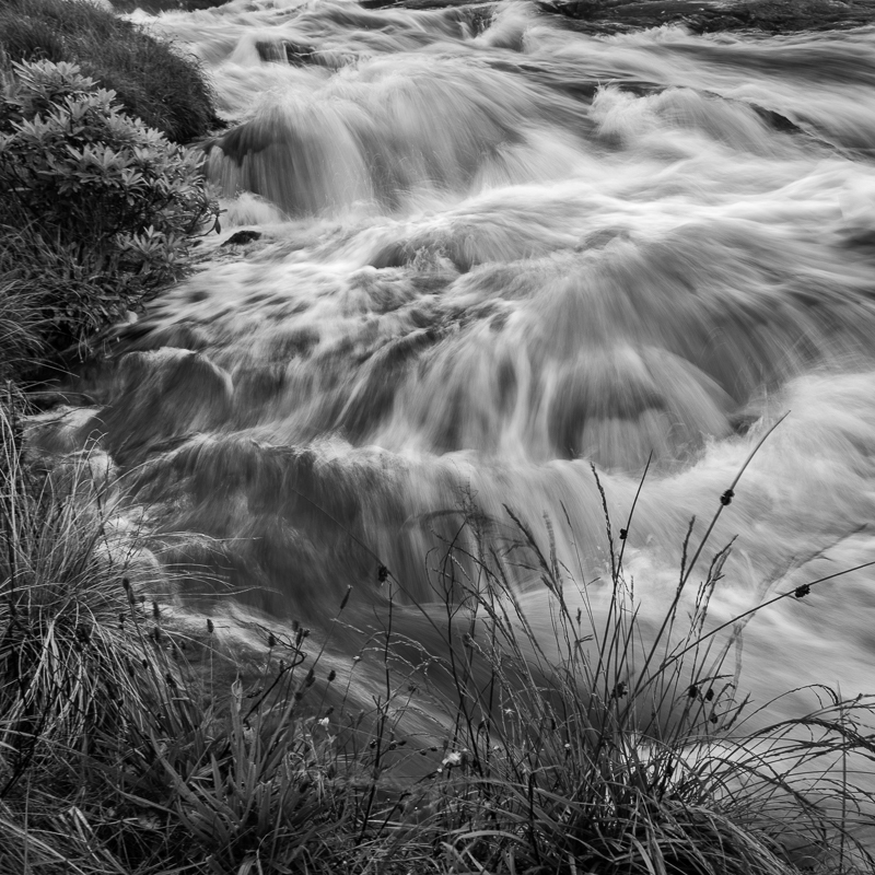 Cascade (I) - Road to Hushnish - North Harris - Hebrides & Skye - 2015