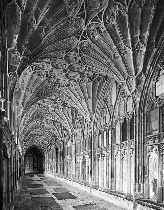 1056 - Gloucester Cathedral - The Cloisters - Cathedrals