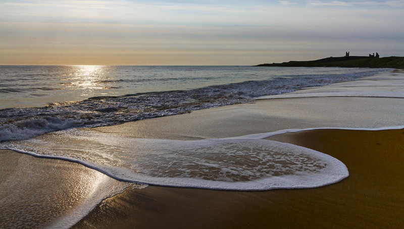 Dunstanburgh Beach Sunrise - Images from England