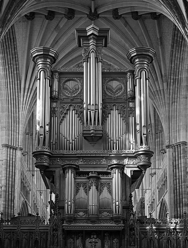 1971 - Exeter Cathedral - Organ - Cathedrals