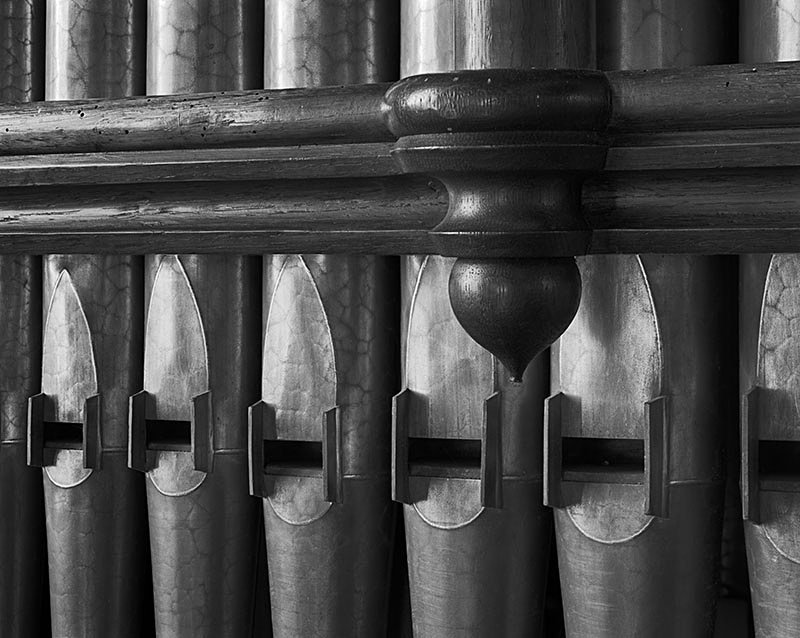 2231 - Tormarton Church Organ Pipes - The Cotswold Way - 2009