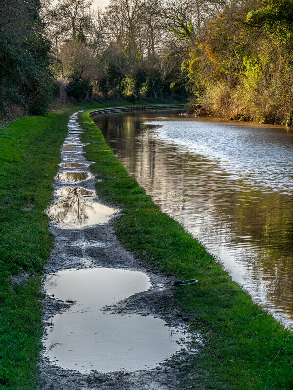 Watery Towpath - Droitwich & Worcester Canals & River Severn