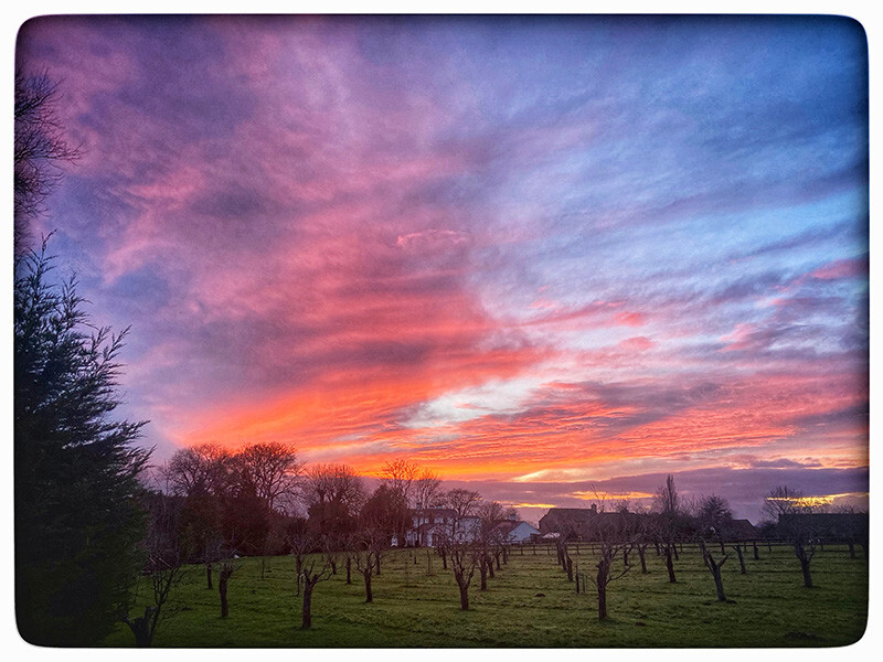 Home Sky Sunset 1 - Whilst Out and About ...
