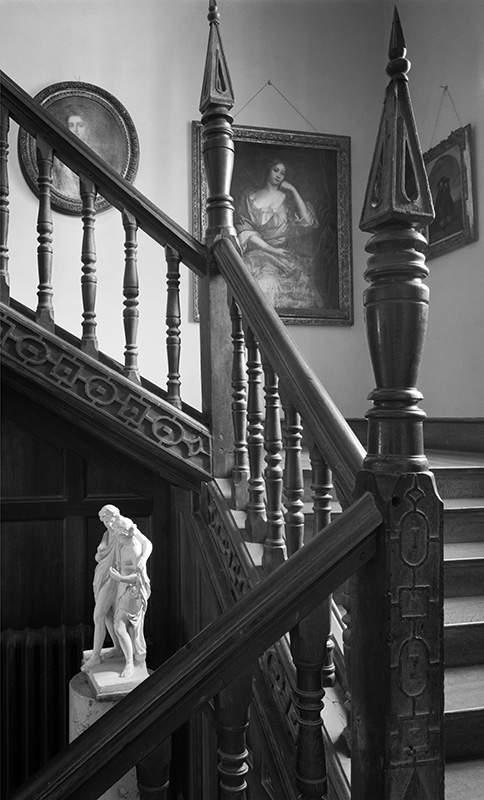 2456  - Chastleton House - Bottom of East Staircase - Chastleton House - National Trust