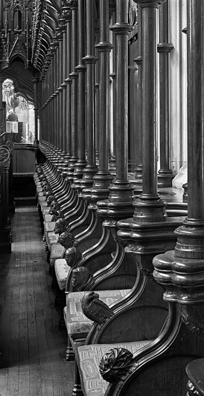 1979 - Exeter Cathedral - Choir Stalls - Cathedrals