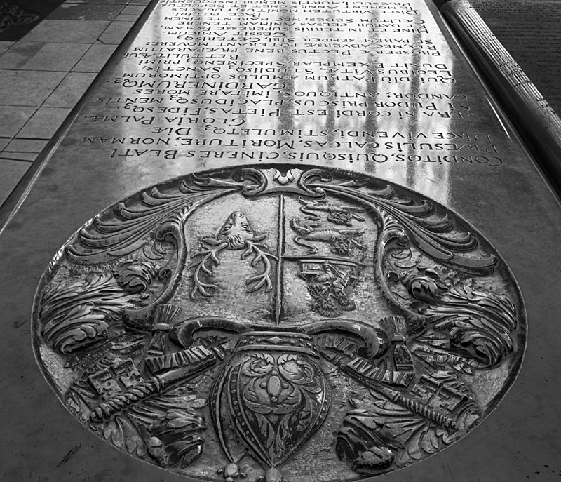 1888 - Tomb Reflection - Cathedrals