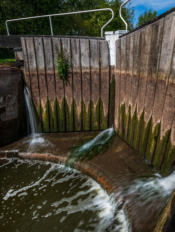 Lock Gates - Droitwich & Worcester Canals & River Severn
