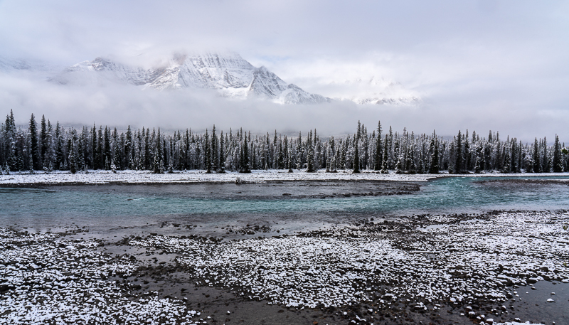 Mount Geraldine & Athabaska River - Banff & Jasper NPs - September 2018
