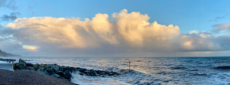 Sidmouth Sky - Whilst Out and About ...
