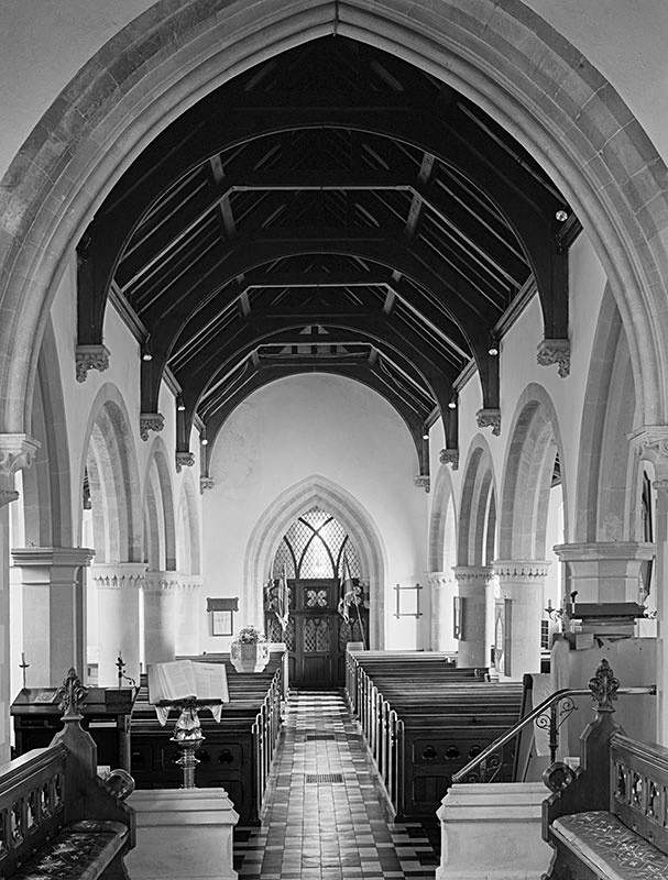 2222 - Old Sodbury Church - The Cotswold Way - 2009