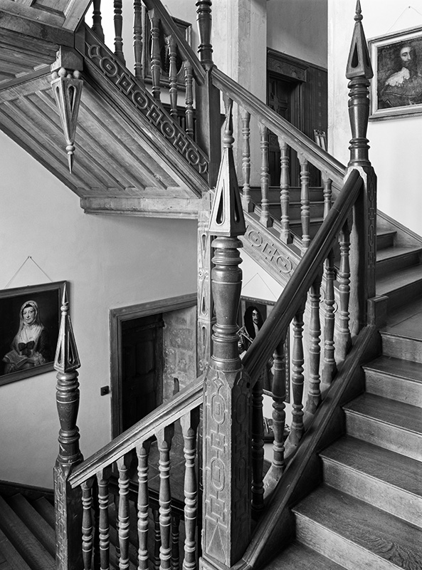 2458 - Chastleton House - Mid East Staircase - Chastleton House - National Trust