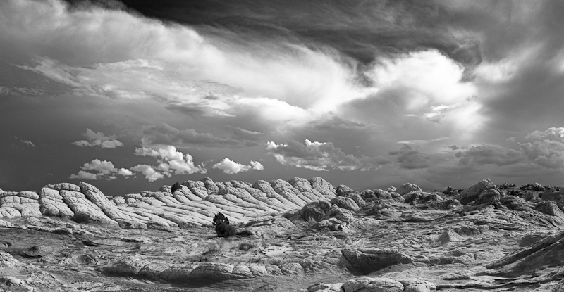 Approaching Storm over White Pocket - USA - 2011 - Arizona, New Mexico, Colorado, Utah