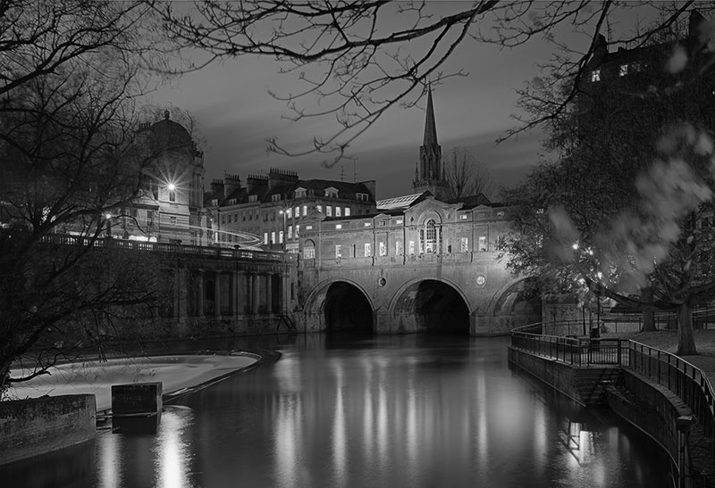 2270 - Pulteney Bridge  Weir - No 2 - The Cotswold Way - 2009