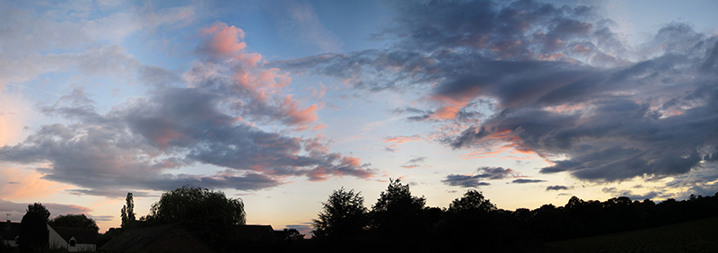 Mid Summer Sunset - Home Skies