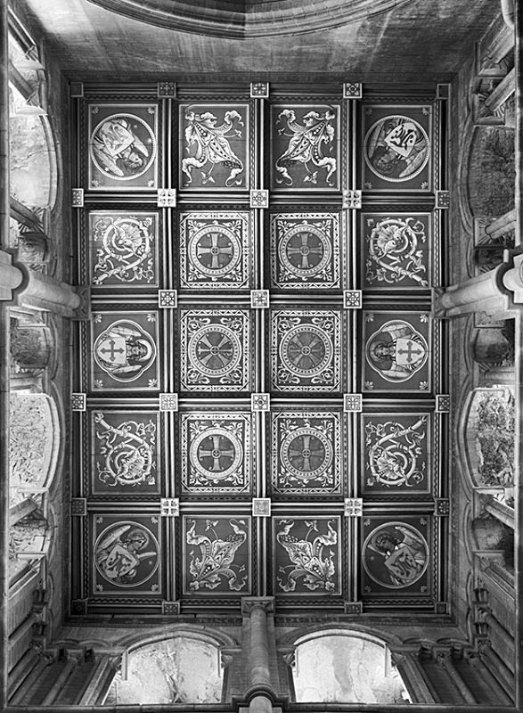 1898 - ElyCathedral - South Transept Ceiling - Cathedrals