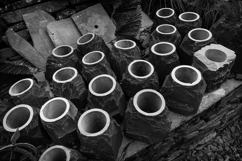 Slate Pots - Honister Slate Mine - Lake District - October 2019