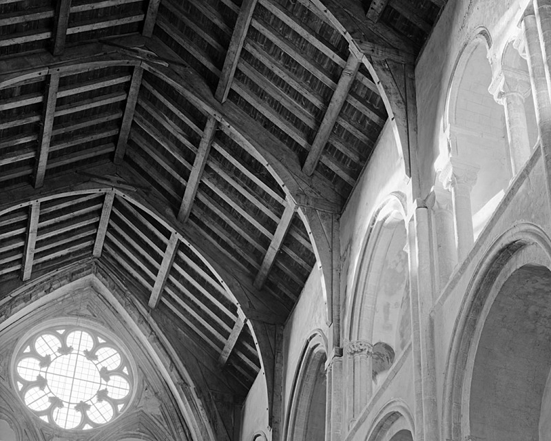 1547 - Binham Priory - West Window 2 - Churches, Chapels, Abbeys, and Priories