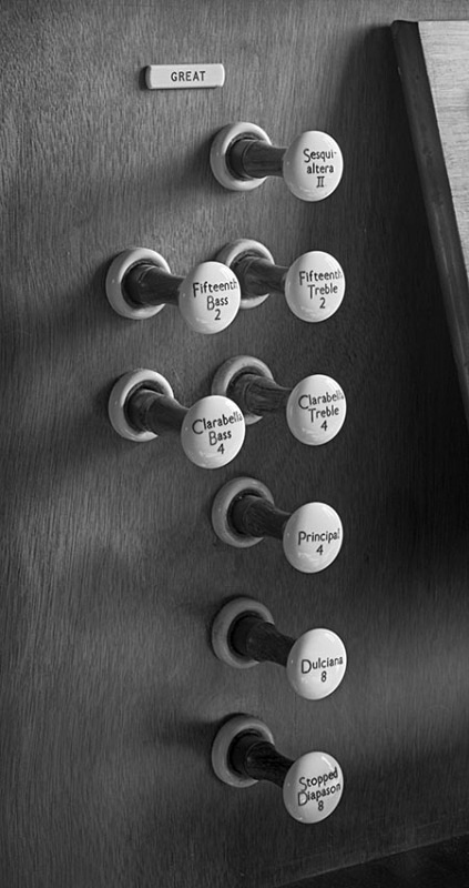 1956 - Organ Stops - Churches, Chapels, Abbeys, and Priories