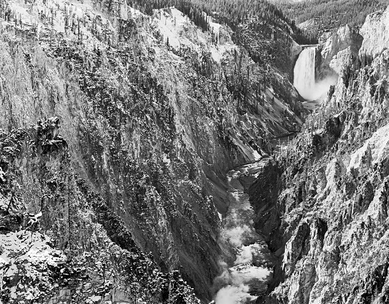 1142 - Lower Falls - Yellowstone River - USA - 2005 - Yellowstone NP & the Tetons