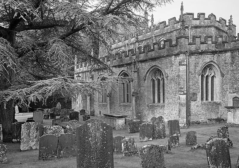 2251 - Cold Aston Church - The Cotswold Way - 2009