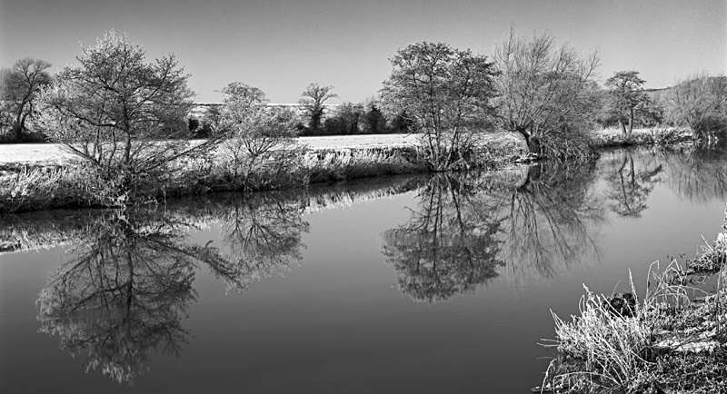 0340 - River Avon at Chadbury - Images from England