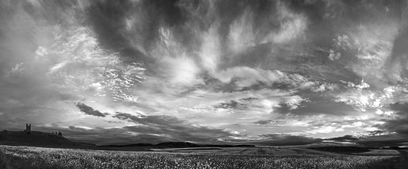 Dunstanburgh Skyscape - Images from England