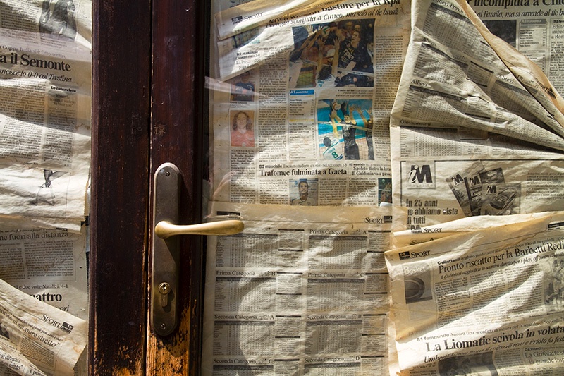 Orvieto - Yesterdays Papers - Umbria - April 2010